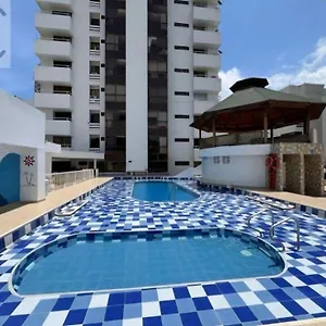  Apartamento Con Piscina Cerca Al Mar Amoblado Rodadero Sur